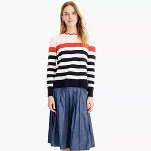Sale! J. Crew Striped Sweater - Size S